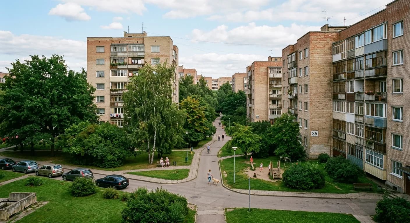 Naujos statybos įrengimas Baltupiuose