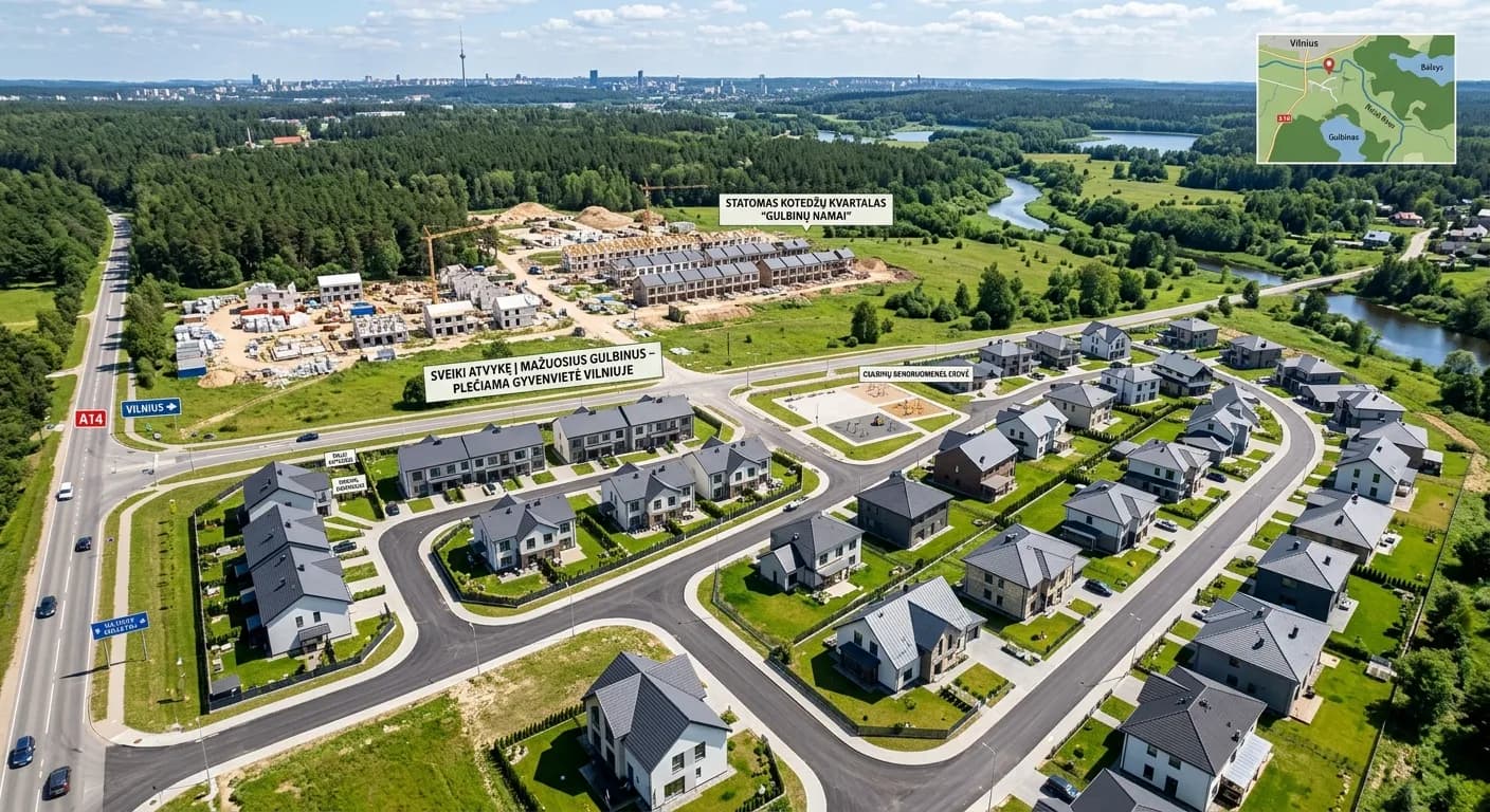 Būsto remontas Mažuosiuose Gulbinuose